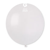 Globo 19” GM150 Blanco "White 029” 50uds